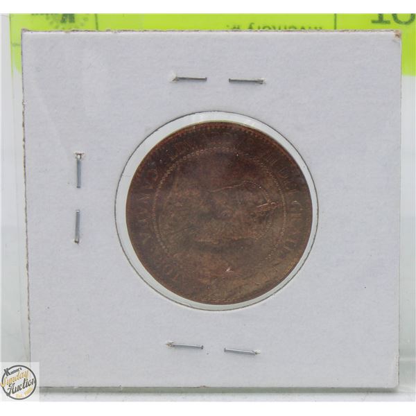 CDN CENT COIN COLLECTION DESIRABLE 1907