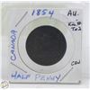 Image 1 : CDN COLLECTION 1854 HALF PENNY
