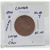 Image 1 : CDN CENT COIN COLLECTION 1890 H