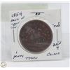 Image 1 : CDN COIIN COLLECTION 1854 PENNY TOKEN PLAIN 4