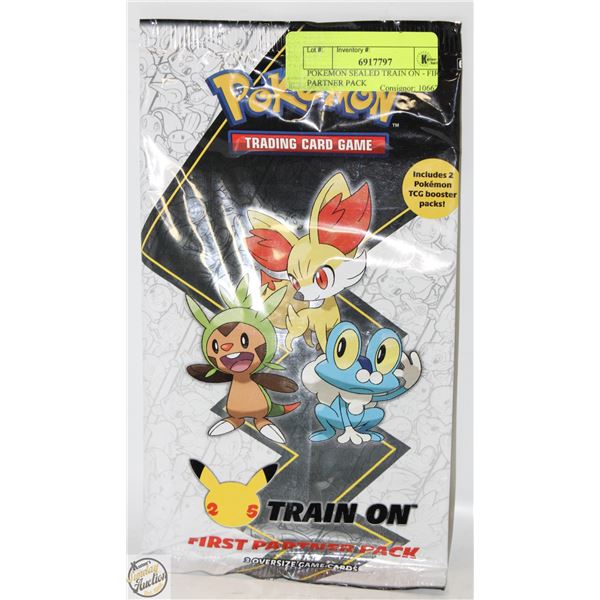 POKEMON SEALED TRAIN ON - FIRST PARTNER PACK