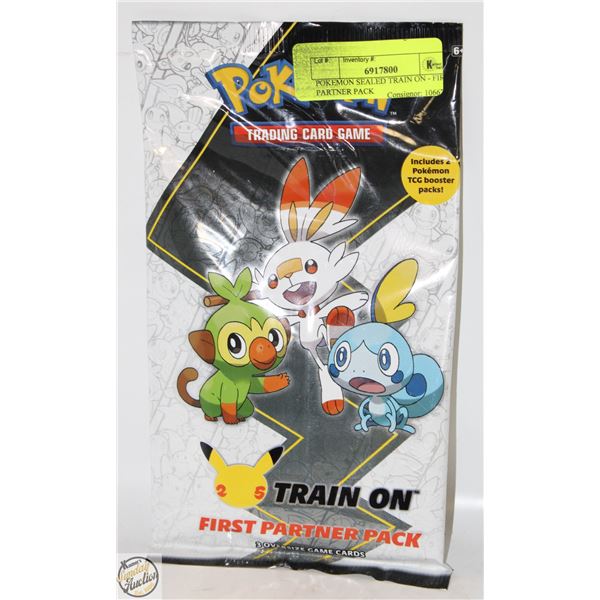 POKEMON SEALED TRAIN ON - FIRST PARTNER PACK