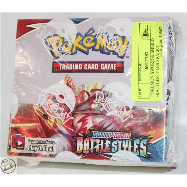 POKEMON SWORD & SHEILD -BATTLESTYLES SEALED