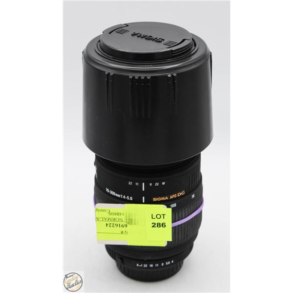 SIGMA AP0 DG NORMAL-MACRO 200-300 LENS 4148600