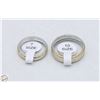 Image 1 : HIS AND HER RINGS SIZE 7 + 10