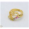 Image 1 : BUTTERFLY HEART RING SIZE 8