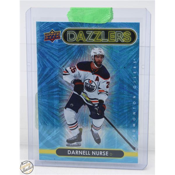 DARNELL NURSE U.D BLUE DAZZLERS 2021 22 INSERT