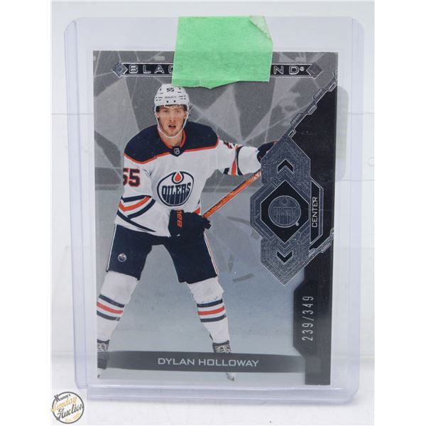 DYLAN HOLLOWAY 2022 BLACK DIAMOND ROOKIE  /349