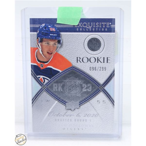 DYLAN HOLLOWAY 2022 EXQUISITE ROOKIE /299