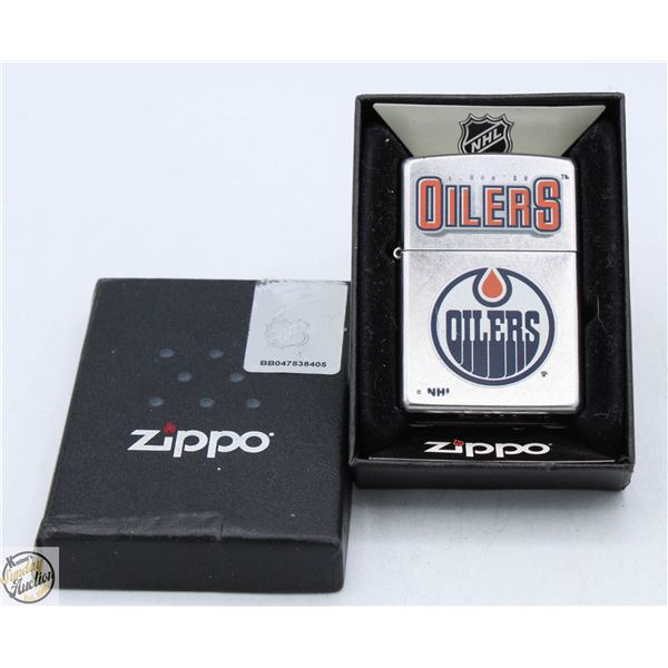 ZIPPO NHL EDMONTON OILERS LIGHTER