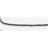 Image 2 : STAMPED 18K WHITE GOLD DIAMOND NECKLACE 27CT