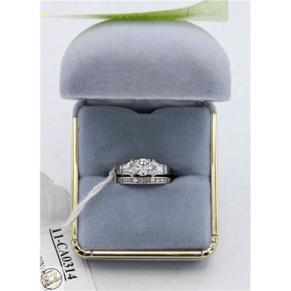 14KT GOLD 1.39CT DIAMOND RINGS MADE BY SHANE & CO