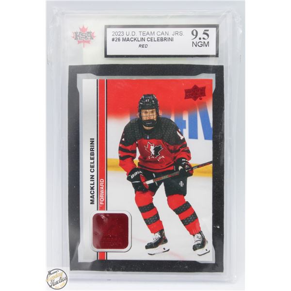 MACKLIN CELEBRINI KSA 9.5 NGM GRADED 2023