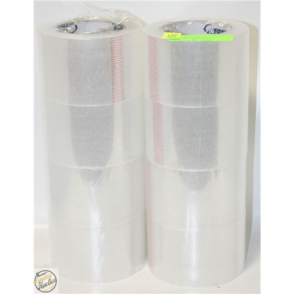BRAND NEW 8 ROLLS OF TOPIK INDUSTRIAL PACKING TAPE