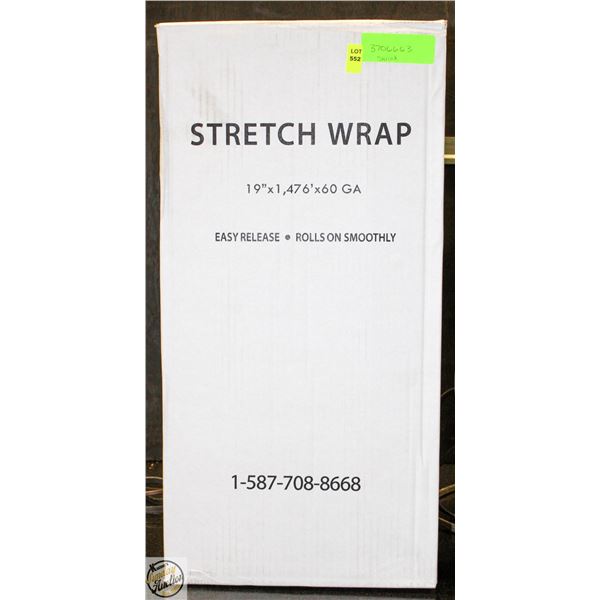 BRAND NEW CASE WITH 4 ROLLS OF TOPIK SHRINK WRAP