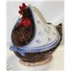 Image 1 : MADE IN CANADA BROWN HEN SOUP TOUREEN WITH LADEL