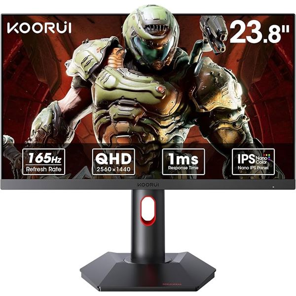 NEW KOORUI MONITOR 23.8" SCREEN