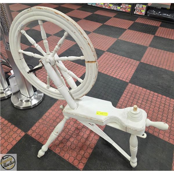 ANTIQUE SPINNING WHEELS-ESTATE