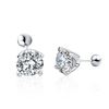 Image 5 : 1 CT GRA CERTIFIED 4-CLAWS STYLE ROUND BRILLIANT