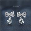 Image 1 : 1 CT GRA CERTIFIED BOW STYLE ROUND BRILLIANT