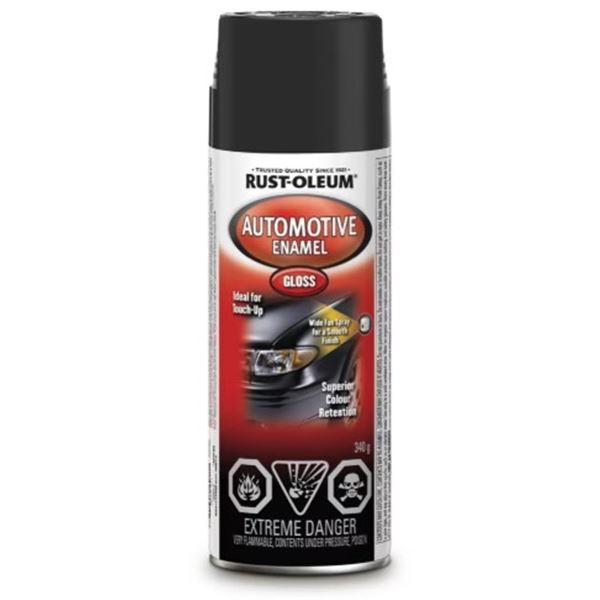 3 NEW CANS RUST-OLEUM AUTOMOTIVE ENAMEL GLOSS 340G
