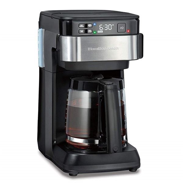NEW 12 CUP HAMILTON SMART COFFEE MAKER