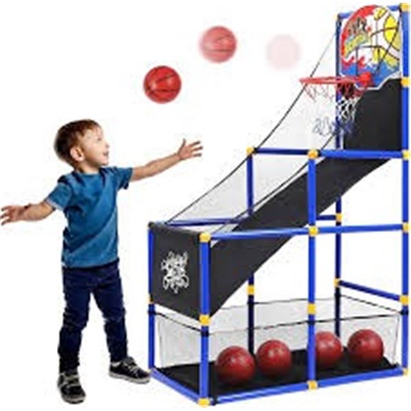 NEW KIDDIE PLAY BASKETBALL ARCADE GAME INDOOR