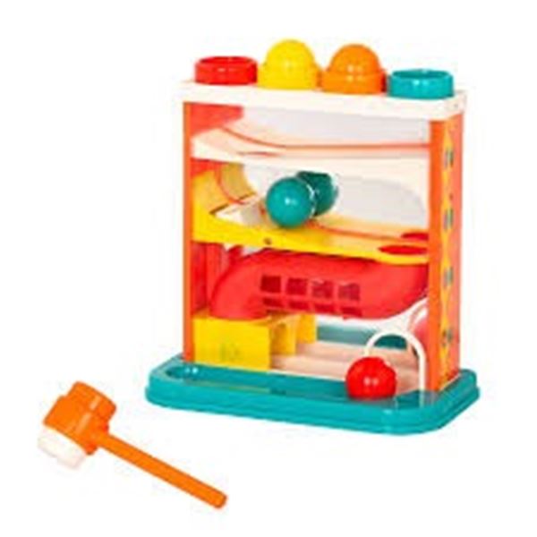 NEW B TOYS WHACKY BALL POUND A BALL TOY
