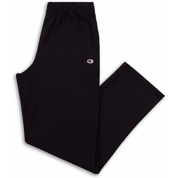 NEW CHAMPION LARGE BLACK SWEATPANTS