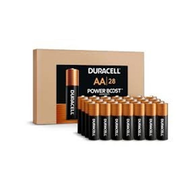 NEW 28 AA DURACELL BATTERIES