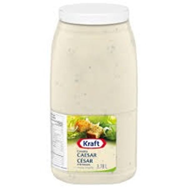 NEW 3.78L KRAFT CREAMY CAESAR DRESSING NO BB DATE