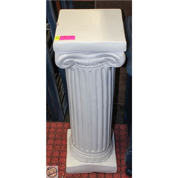 BAILIFF SEIZED: ROMAN PILLAR STYLE PLANT STAND