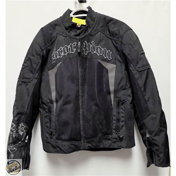 SCORPION EXO LEATHER MOTORCYCLE JACKET
