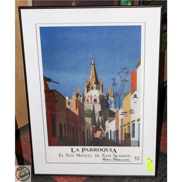 FRAMED WALL HANGING