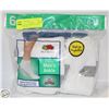 Image 1 : ANKLE SOCKS WHITE 6-12 SIZE 6-PACK FRUIT OF