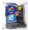 Image 1 : BLACK CREW SOCKS 12-16 SIZE 6-PACK FRUIT OF
