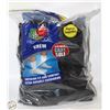 Image 1 : BLACK CREW SOCKS 12-16 SIZE 6-PACK FRUIT OF