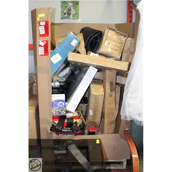 PALLET OF AMAZON RETURNS - WILL CONTAIN NEW,