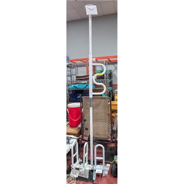 CEILING MOUNT MOBILITY AID STANDER POLE