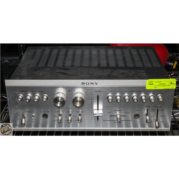 SONY TA-1150 INTERGRATED AMPLIFIER