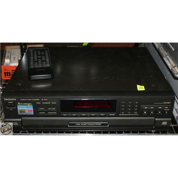 TECHNICS MASH COMPACT DISC CHANGER SL-PD7