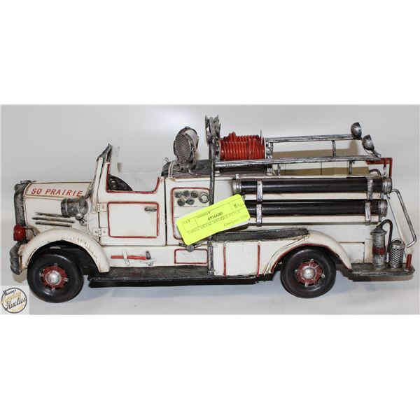 LARGE METAL ANTIQUE STYLE