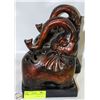 Image 1 : PAIR OF ELEPHANT BOOK ENDS 7" X 10"