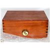 Image 1 : NEW COMBINATION LOCK WOODEN STASH BOX