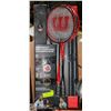 Image 1 : WILSON 4 RACQUETS BADMINTON SET WITH NET