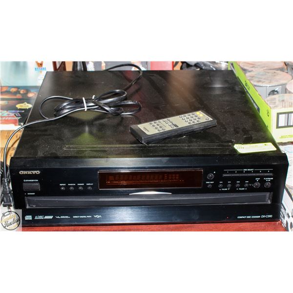 ONKYO 5DISC CD PLAYER
