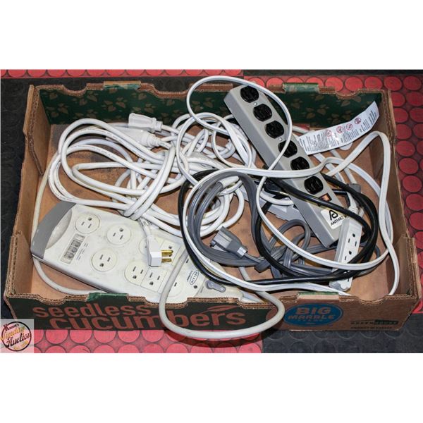 LOT OF EXTENSION CABLES