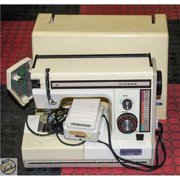 JANOME VINTAGE SEWING MACHINE