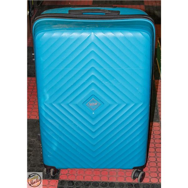 BLUE VIP LARGE HARDSHELL SUITCASE