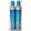 Image 1 : PAIR OF NEW SEALED SODA STREAM 60L CANISTERS
